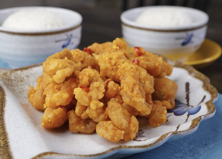 Wangfu salted egg fried chicken