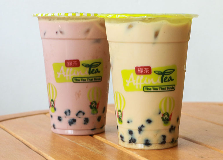 Mix and Match Flavored Milk Tea from Affinitea