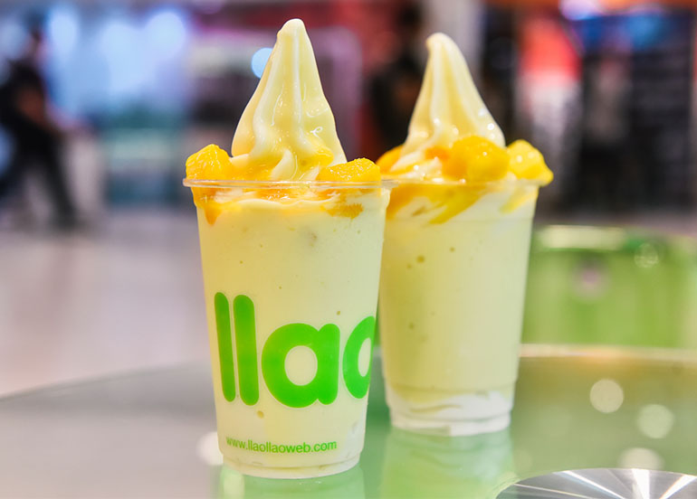 Mango Yogurt from llao Llao