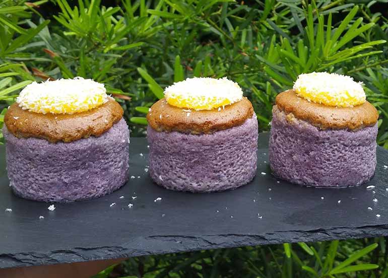 Puto Ube Cheesecake Souffle from Pilyo