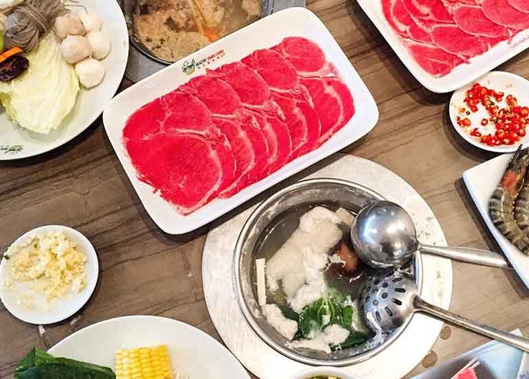 Meat and Shabu Shabu from Healthy Shabu Shabu