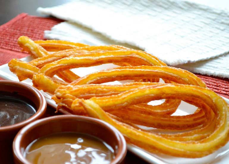 Churros and Dip from Cioccolata at the Bayleaf Intramuros