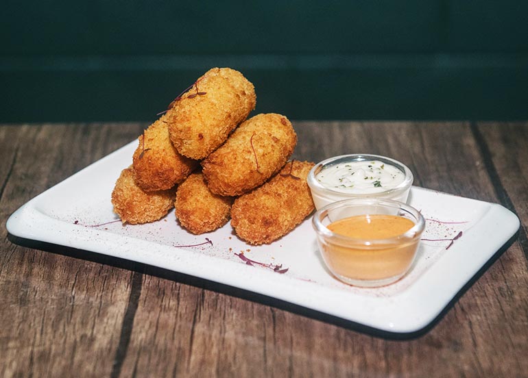 Potato Croquettes from INT. Bar