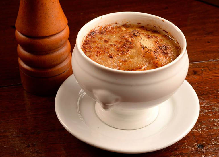 French Onion Soup from Cafe Adriatico