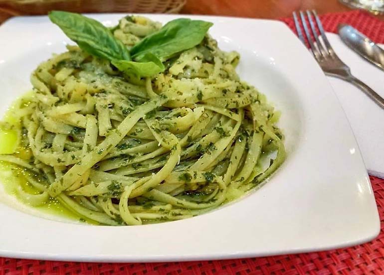 Pesto Pasta from Giovanni's Bar Ristorante