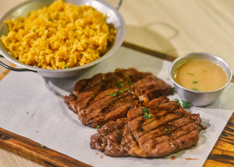 Rib-Eye Steak from Holy Grill Taft