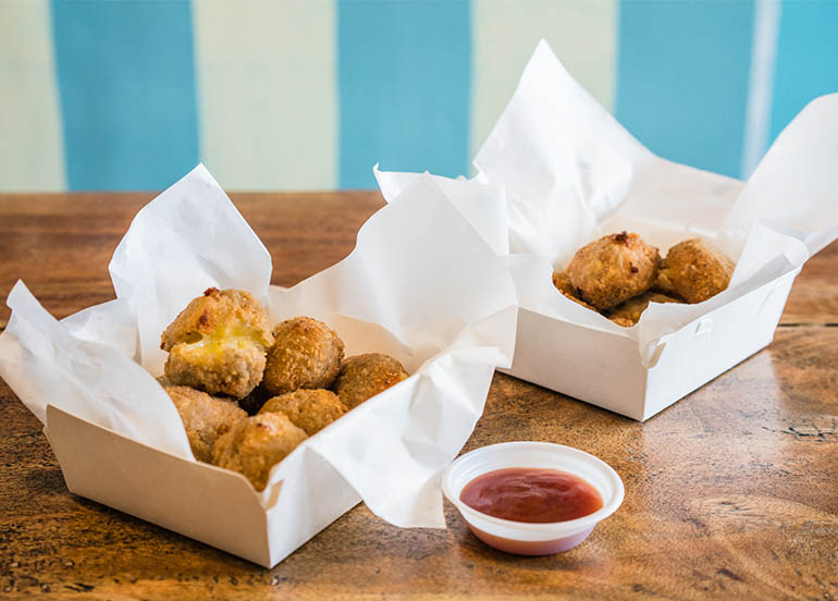 Mozzarella Poppers from Starr's Famous Shakes