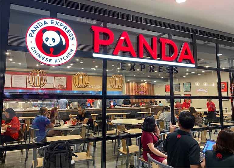 Panda Express Facade and Exteriors