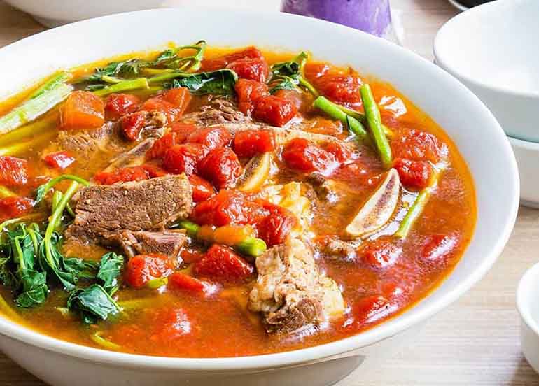 Sinigang na Beef Short Rib & Watermelon from Manam Comfort Filipino