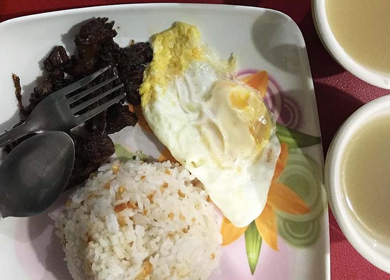 Tapsilog from The Original Ram's Tapsilog