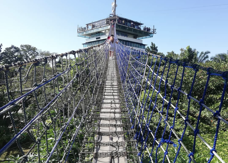 Cloud 9's Hanging Bridge