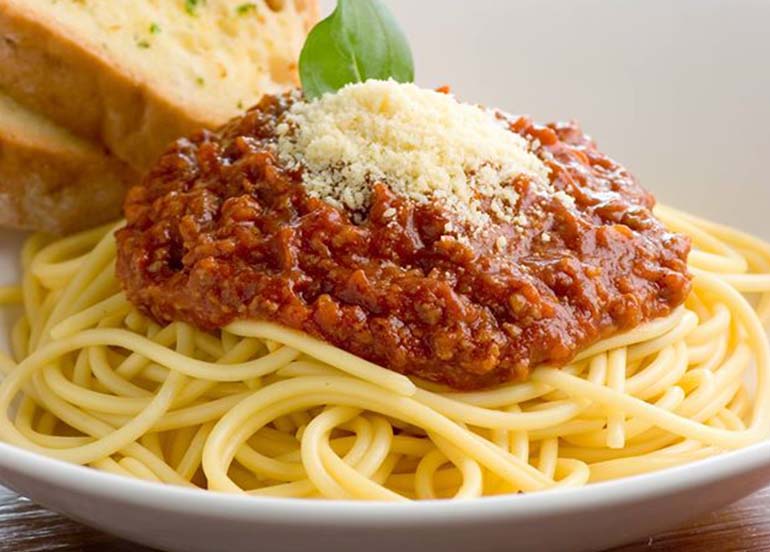 Spaghetti Bolognese from Cafe Adriatico