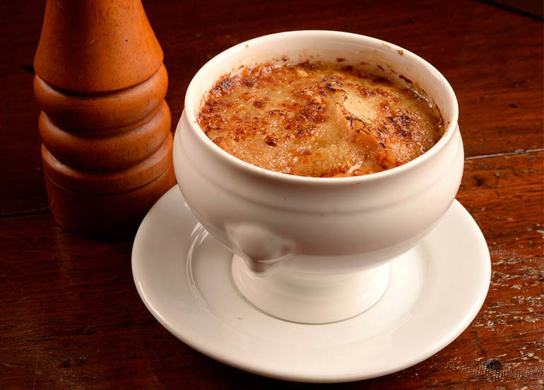 French Onion Soup from Cafe Adriatico