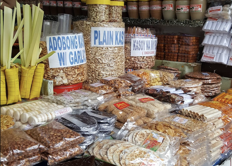 Assortment of Pasalubong from Victory Pasalubong Center