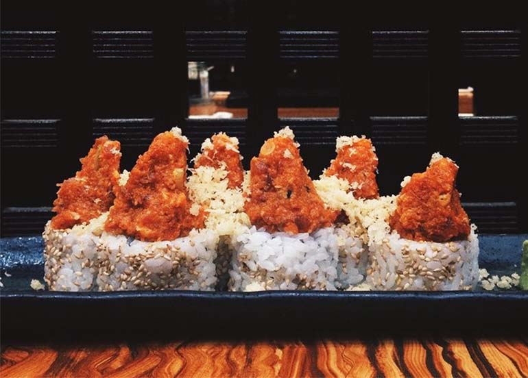 Spicy Toro Maki from Nihonbashitei Japanese Restaurant