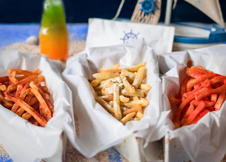 Flavored Fries from Topside Diner