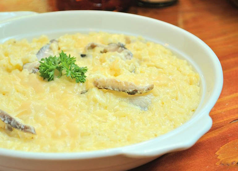 Risotto Tartufo Funghi from Mama Lou's Italian Kitchen