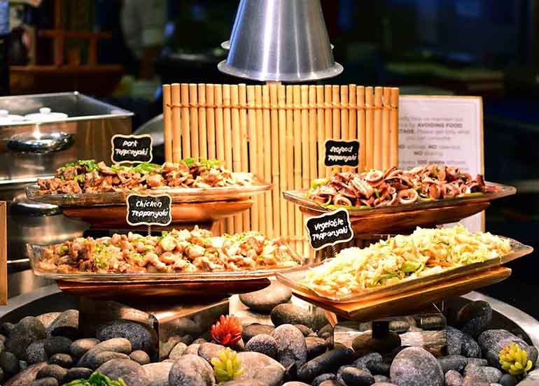 Food from Vikings Luxury Buffet from SM Mall of Asia