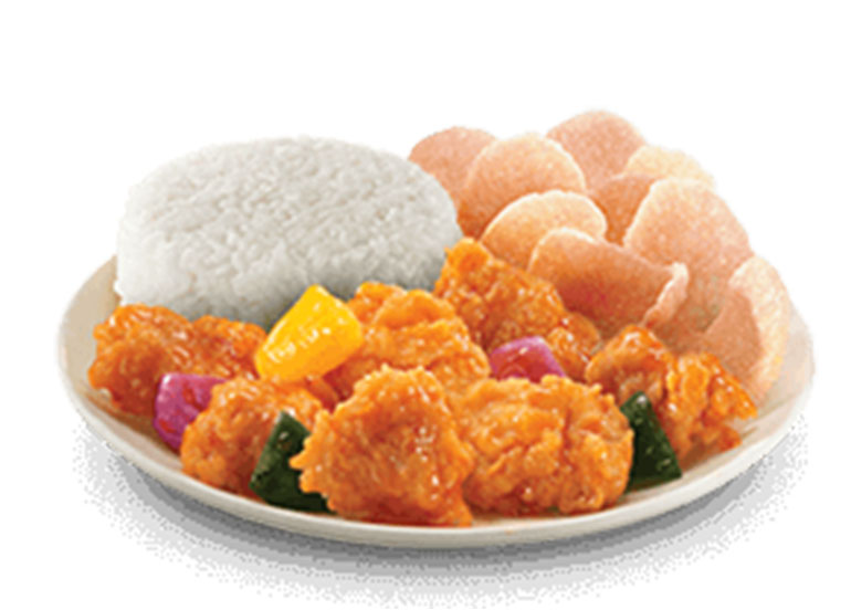 Sweet and Sour Chicken from Chowking
