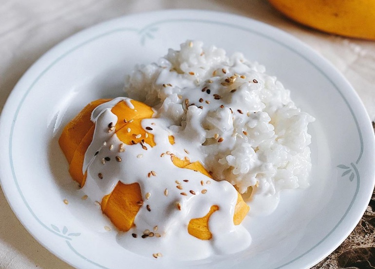 mango sticky rice recipe