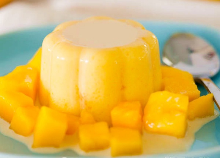 mango pudding recipe