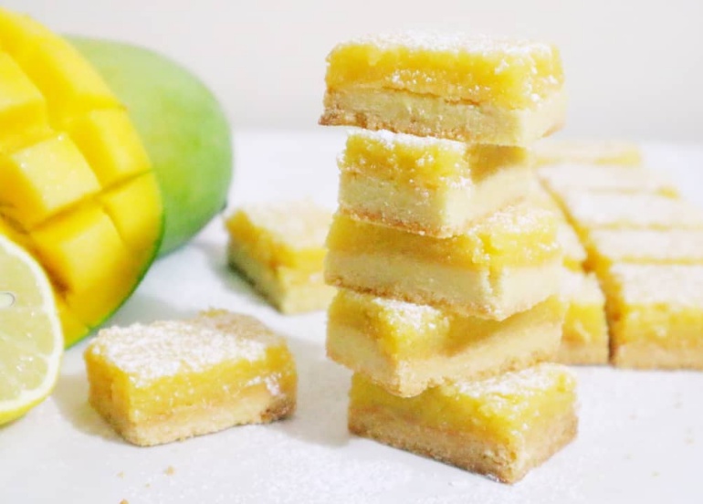 mango lemon bars recipe
