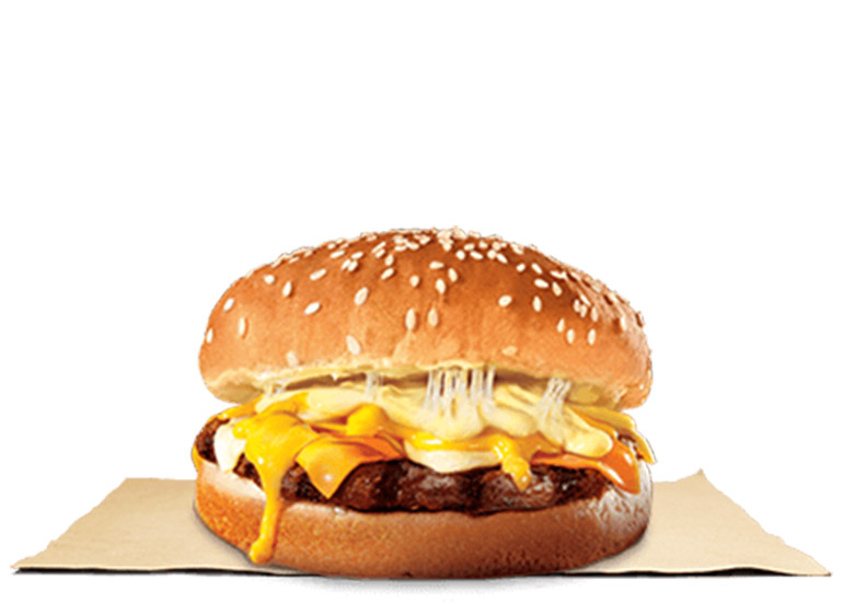 4-Cheese Whopper from Burger King