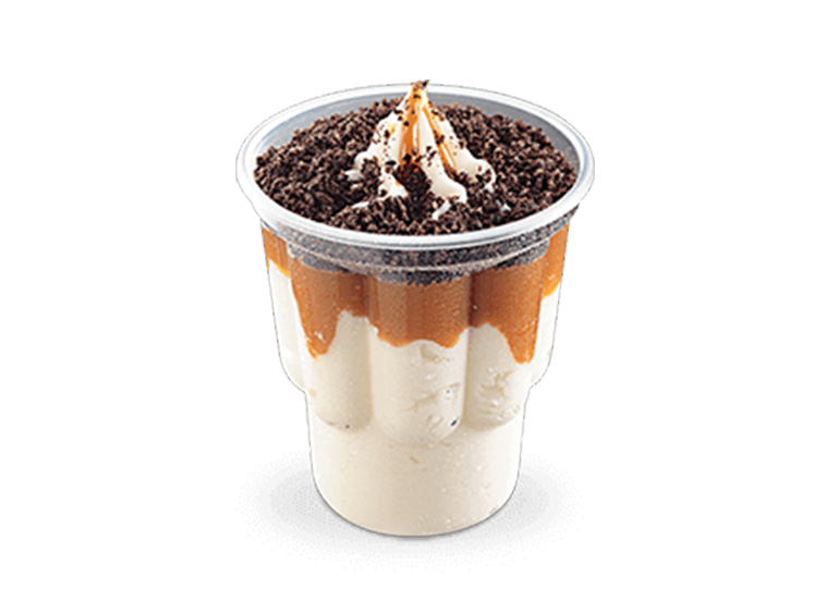 Cookie Avalanche Caramel Sundae from Burger King