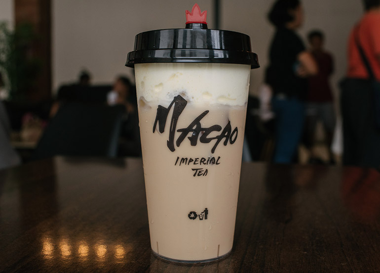 Cream Cheese Milk Tea from Macao Imperial Tea