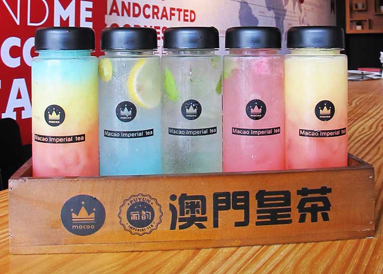Flavored Soda from Macao Imperial Tea