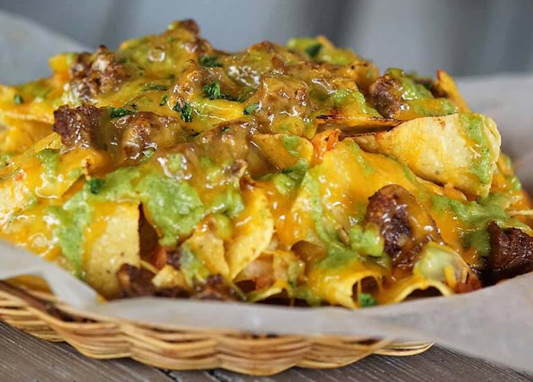 Beef Nachos from Silantro Fil-Mex Cantina