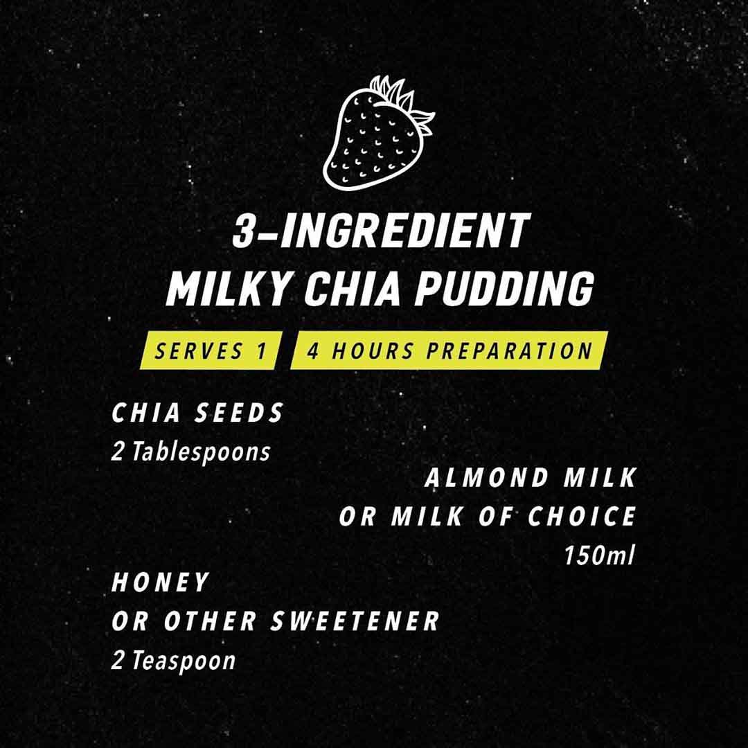BLK 513 Milky Chia Pudding Ingredients