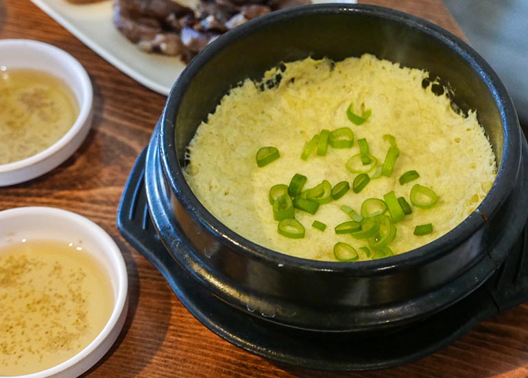 Korean Steamed Eggs