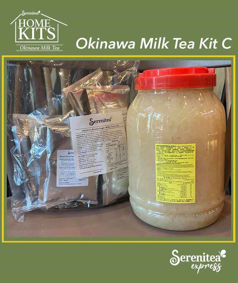 Okinawa MIlk Tea Kit C from Serenitea