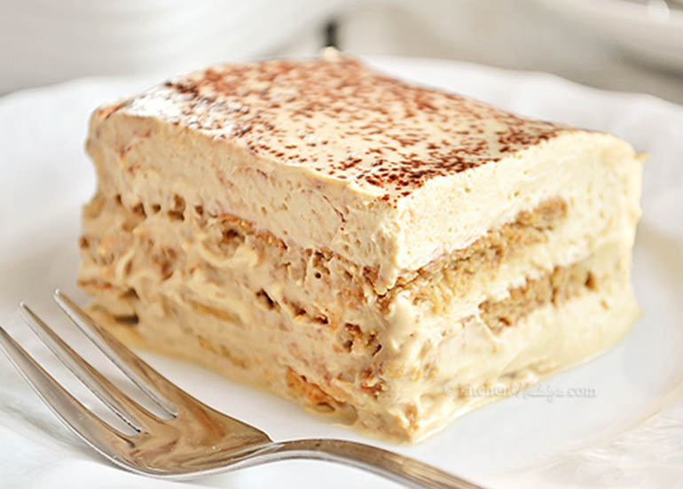 Cappuccino Icebox Cake or Cappuccino Refrigerator Cake