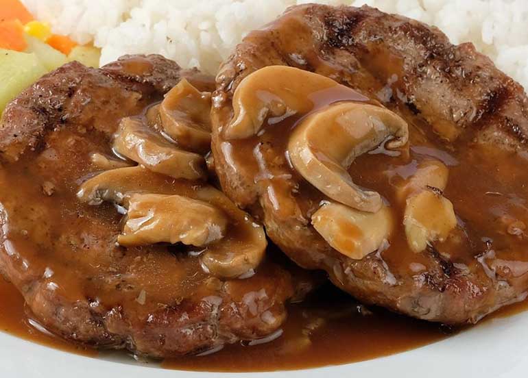 Angus Burger Steak from Tender Bob's