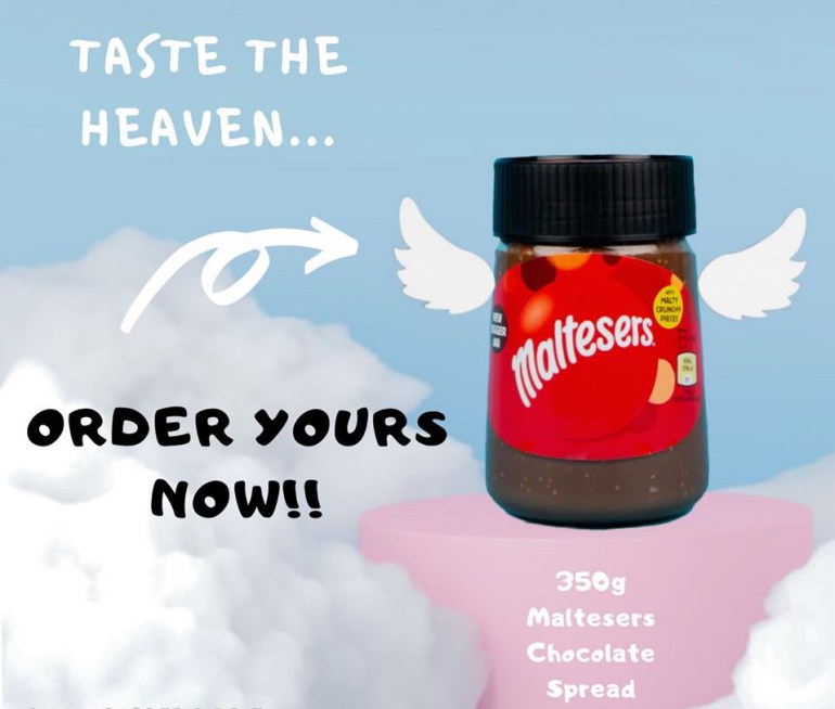 maltesers chocolate spread