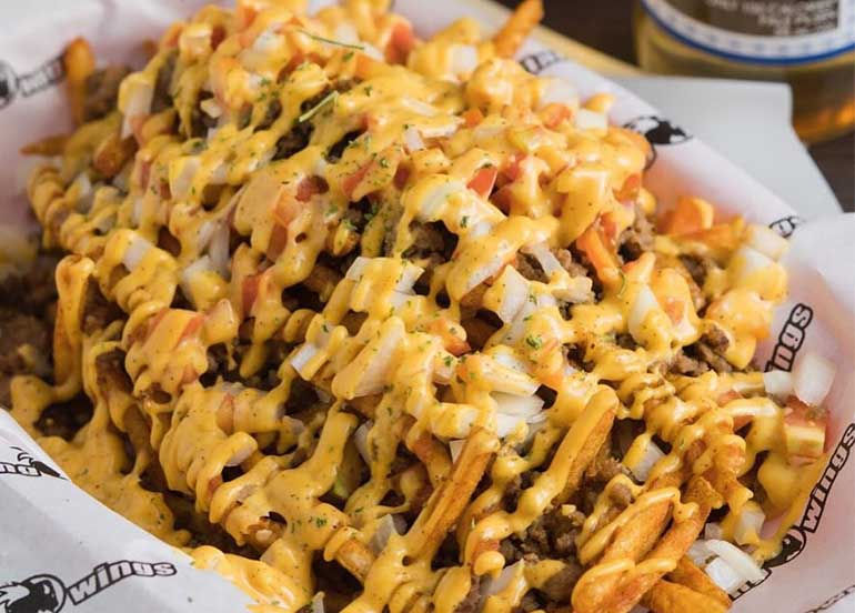 Nacho Fries from Flaming Wings