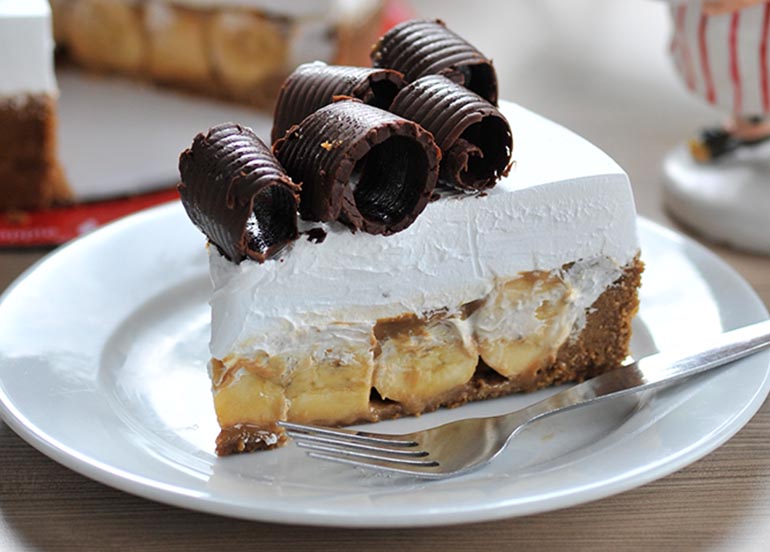 Banoffee pie, banapple