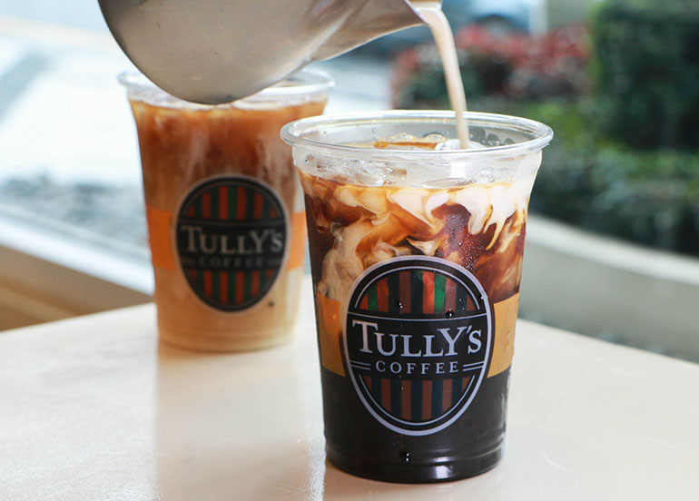 Coffee from Tully's Coffee