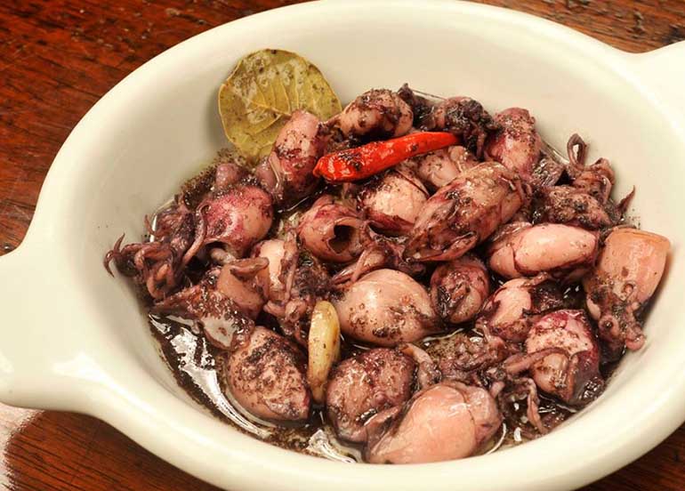 Adobong Pusit from Bistro Remedios