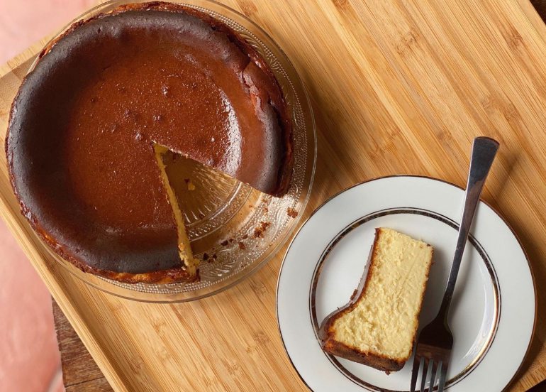 Bake Scout's Basque Burnt Cheesecake
