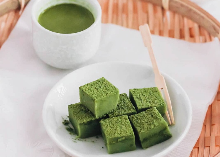 matcha nama truffles