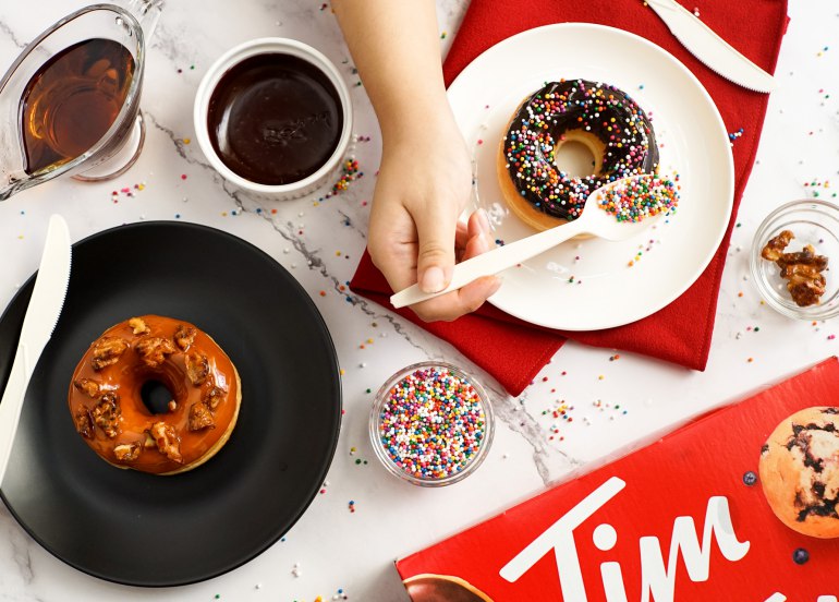 tim hortons donuts diy kit