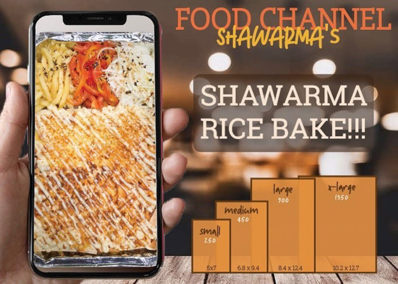 Food Channel Shawarma Rice Bake Pricelist