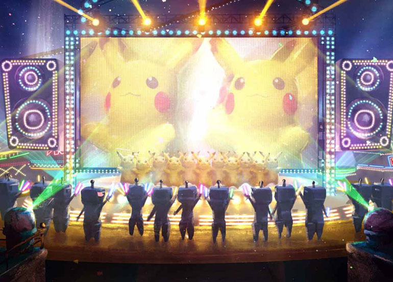 pokÃ©mon-virtual-theme-park-pikachu-show