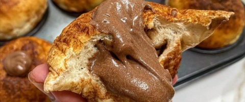 This Pan De Sal filled with Gooey Milo Cream is Drool-worthy!