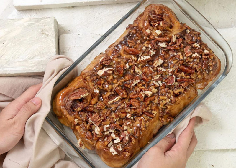 The Rolls Kitchen Caramel Pecan Rolls