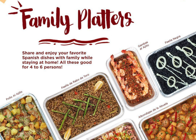 Barcino family platters