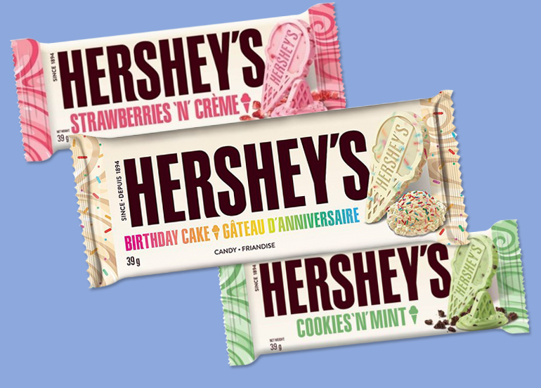 Hershey's new flavors